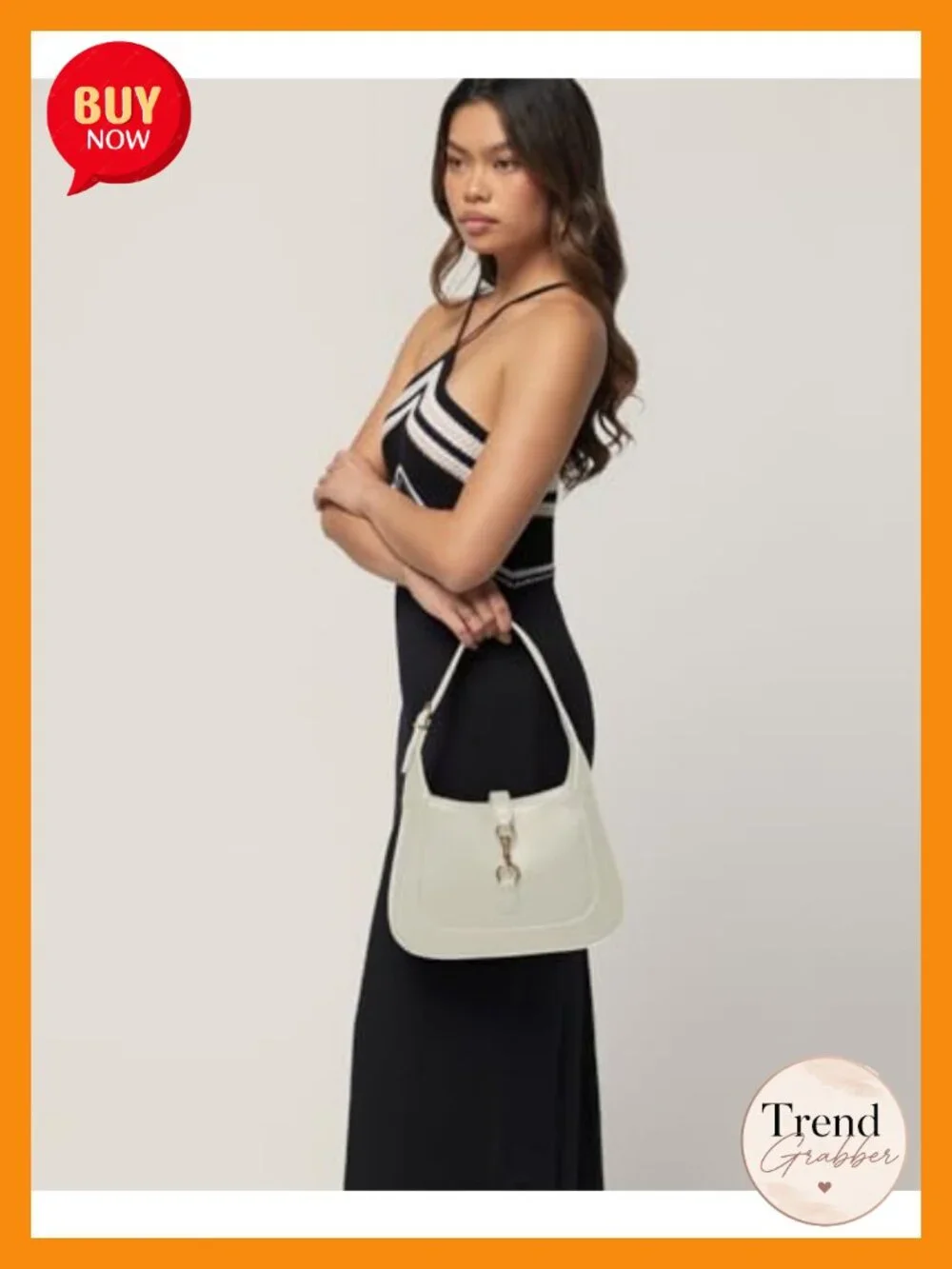 Women's Vegan Leather Hobo Shoulder Bag 2in1 Crossbody Adjustable Strap